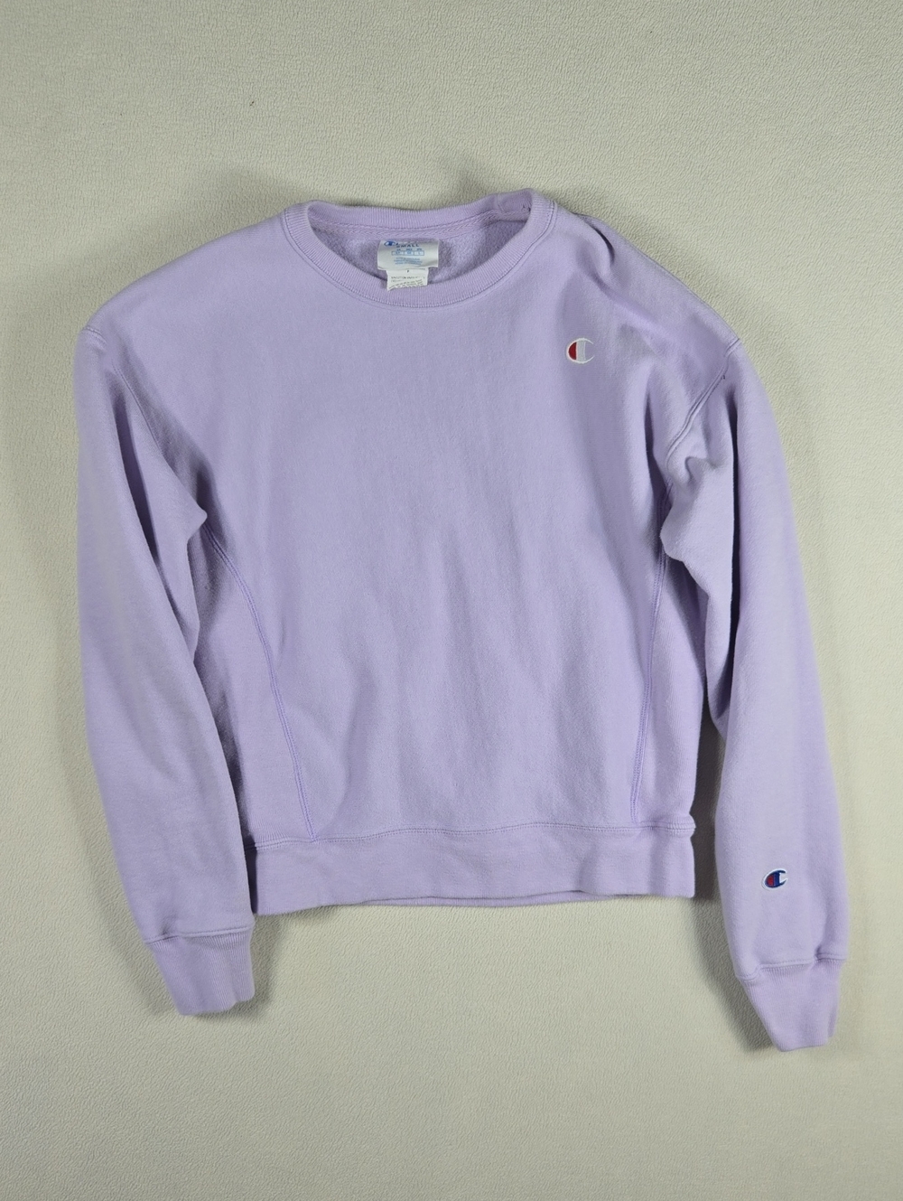 Champion Lavender Crewneck Sweatshirt - Kids